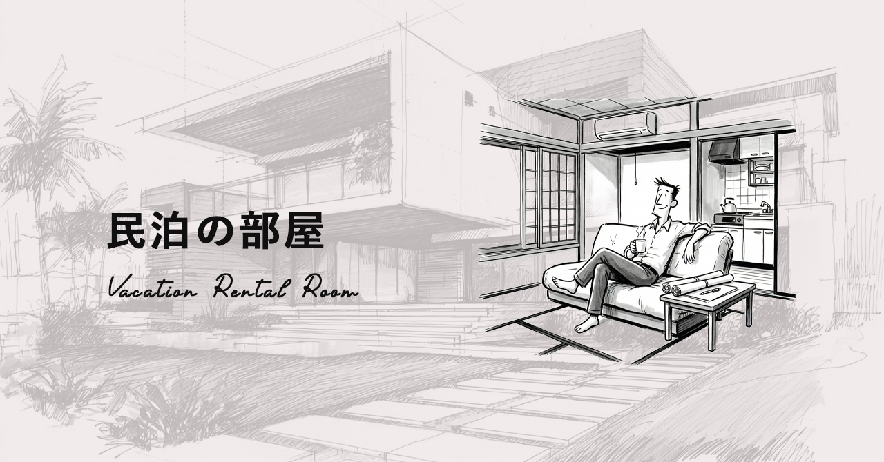 民泊の部屋